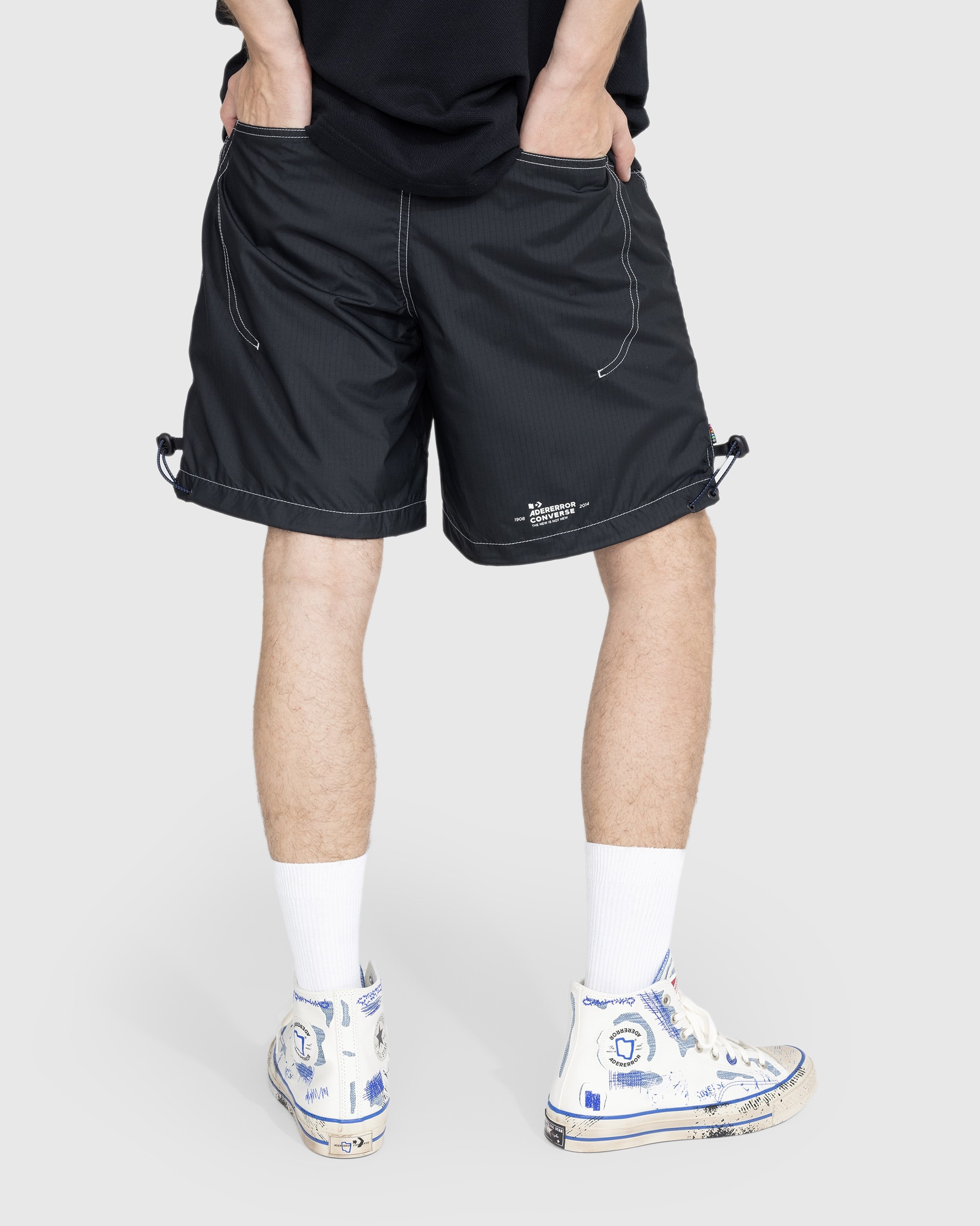 White converse cheap shorts